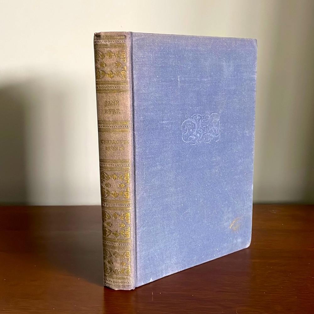Antique Book Jane Eyre by Charlotte Bronte Blakiston Company Bound Novel